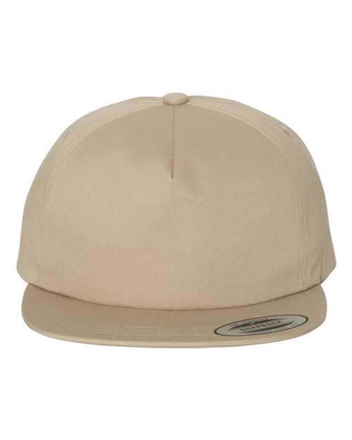 Yp Classics 6502 Unstructured Five-Panel Snapback Cap