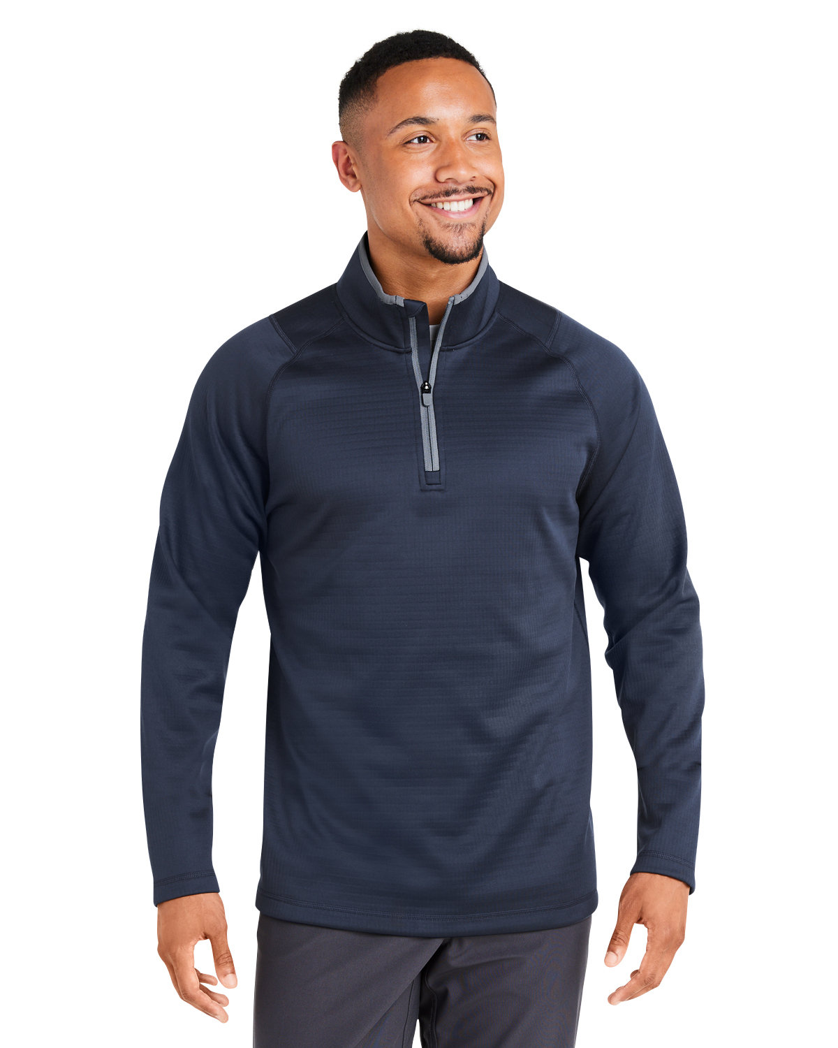 Puma Golf 631105 Men's Waffle Fleece Quarter-Zip