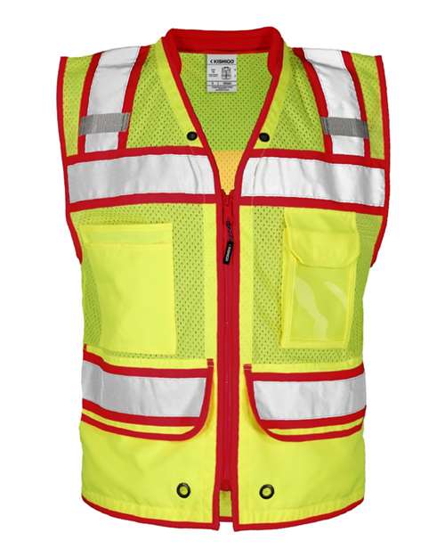 Kishigo S5042-5046 Color Contrast High Performance Surveyors Vest