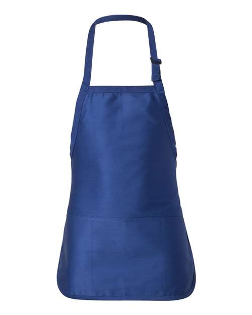 Q-tees Q4250 Full-Length Apron with Pouch Pocket