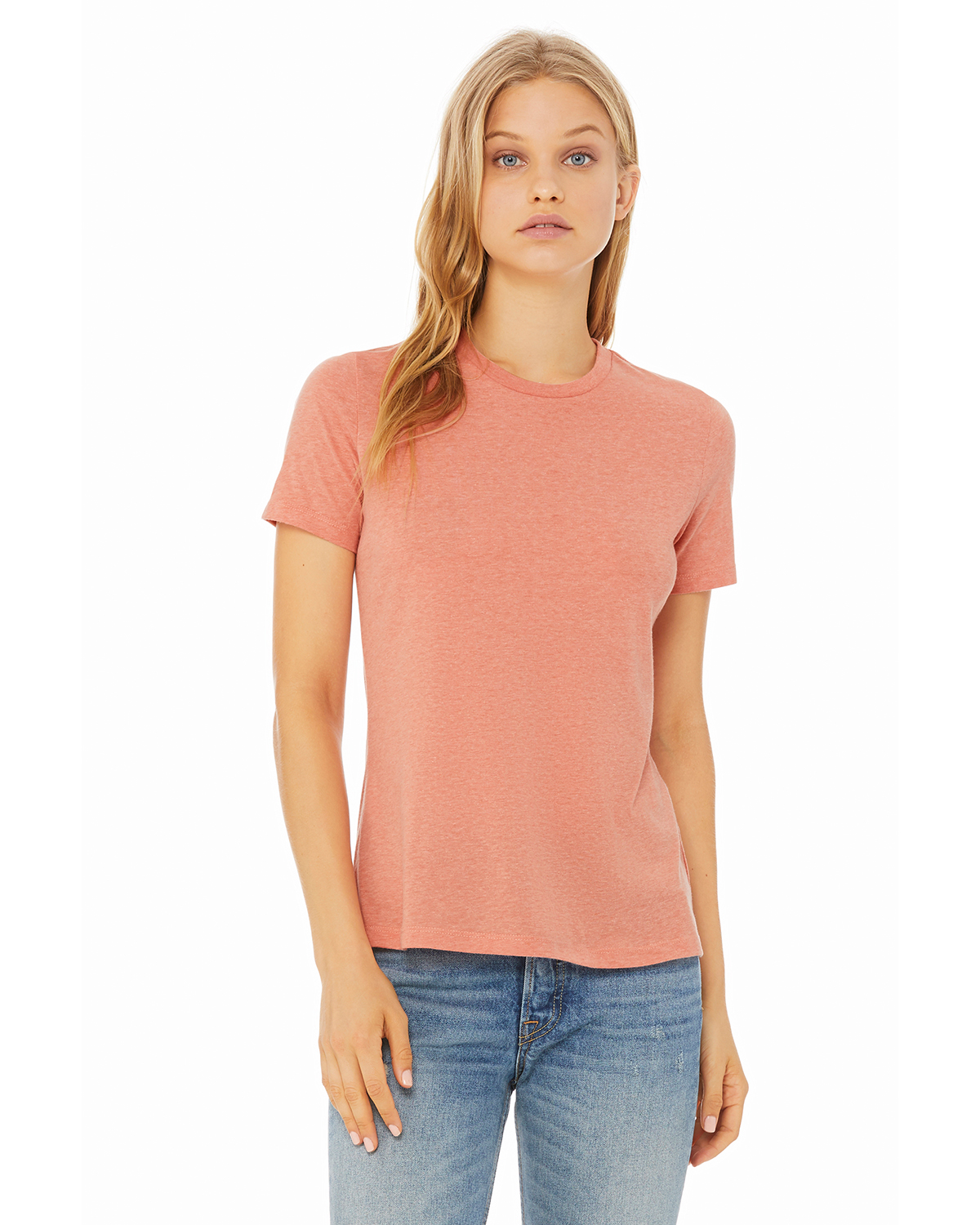 Bella + Canvas B6400 Women's Relaxed Jersey Short-Sleeve T-Shirt