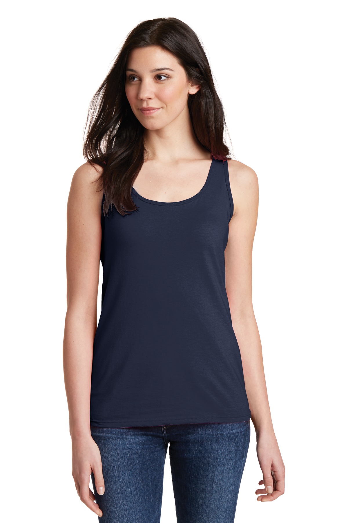 Gildan 64200L DISCONTINUED Softstyle Junior Fit Tank Top