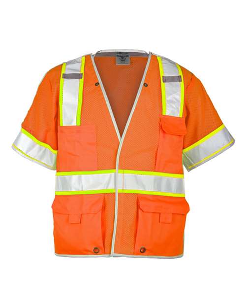 Kishigo 1552B Premium Brilliant Series Breakaway Class 3 Vest