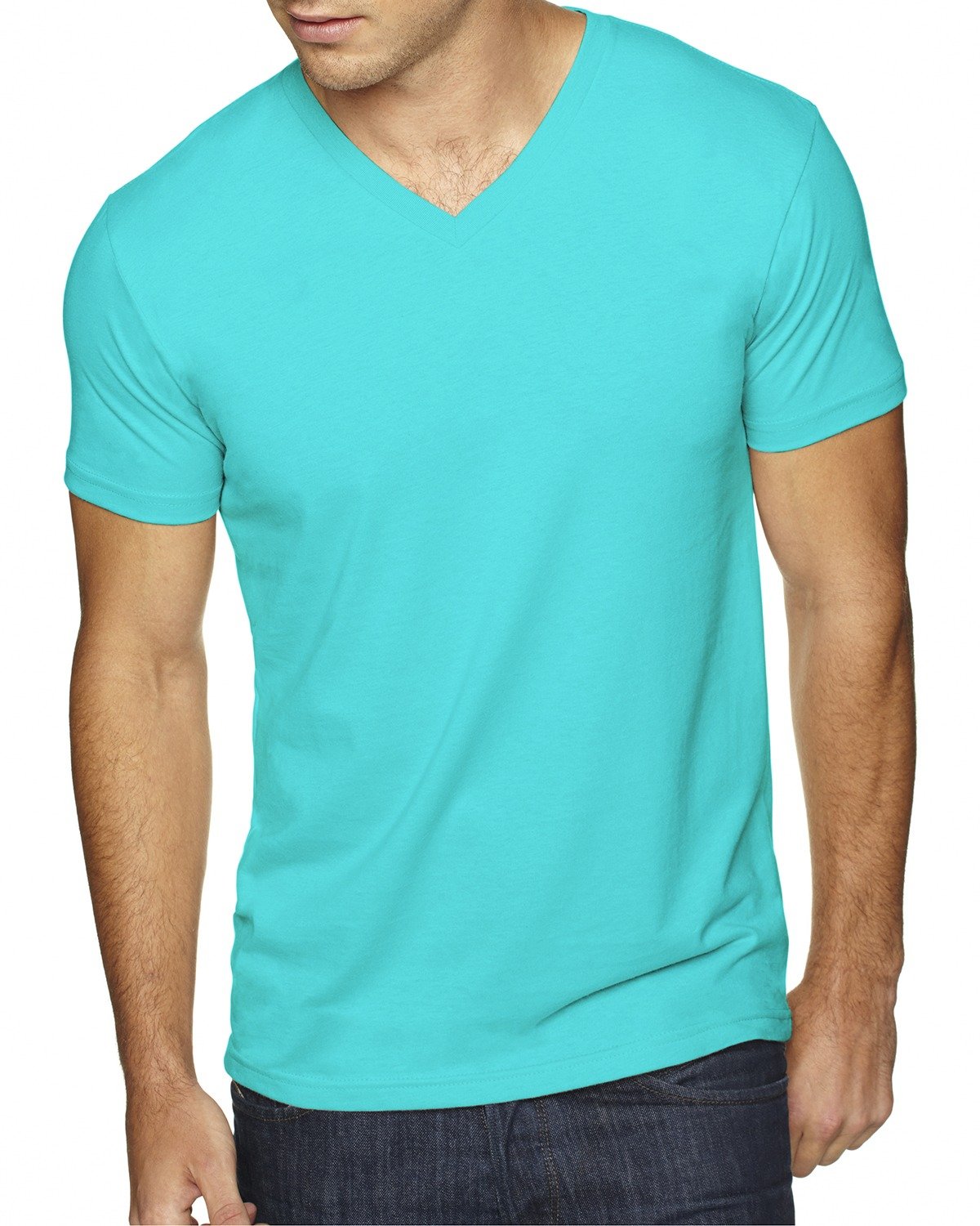 Next Level Apparel 6440 Men's Sueded V-Neck T-Shirt