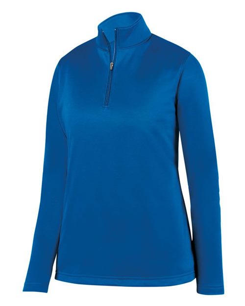 Augusta Sportswear 5509 Women's Wicking Fleece Quarter-Zip Pullover