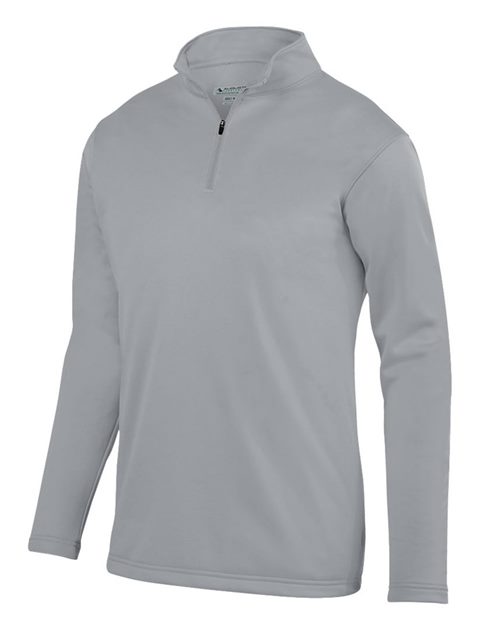 Augusta Sportswear 5508 Youth Wicking Fleece Quarter-Zip Pullover