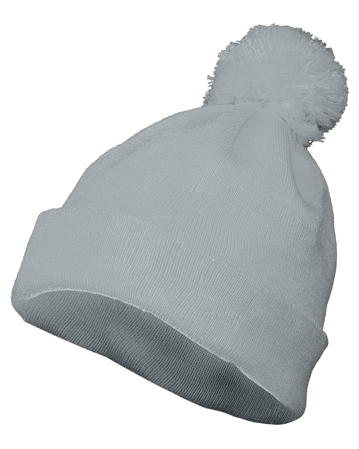 Augusta Sportswear 6816 Two Layer Acrylic Knit Pom Beanie