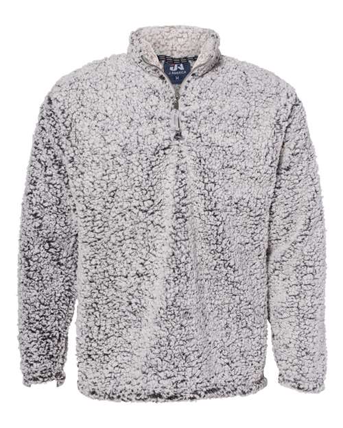 J. America 8454 Sherpa Quarter-Zip Pullover
