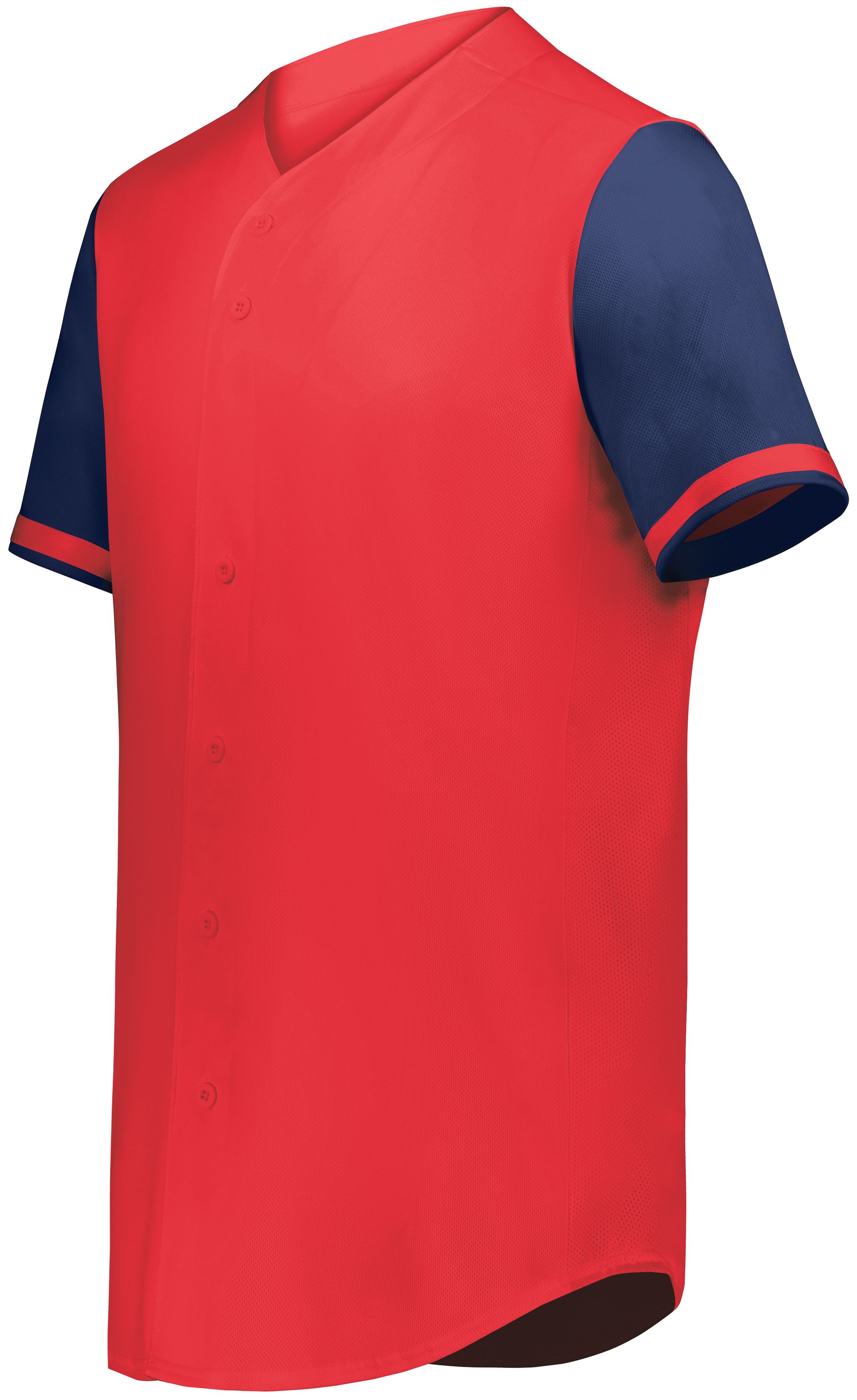 Augusta Sportswear 6909 Cutter+ Full Button Baseball Jersey