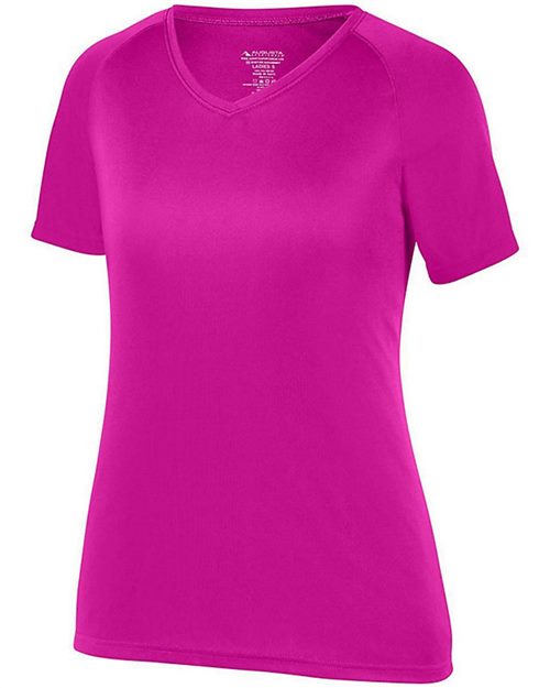 Augusta Sportswear 2793 Girls' Attain Wicking V-Neck T-Shirt