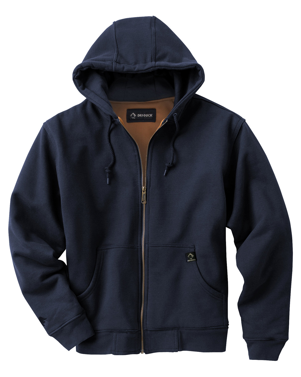 Dri Duck 7033T Men's Tall Crossfire PowerFleece Fleece Jacket