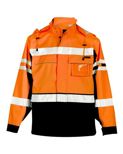 Kishigo JS135-136 Premium Black Series 2-In-1 Jacket