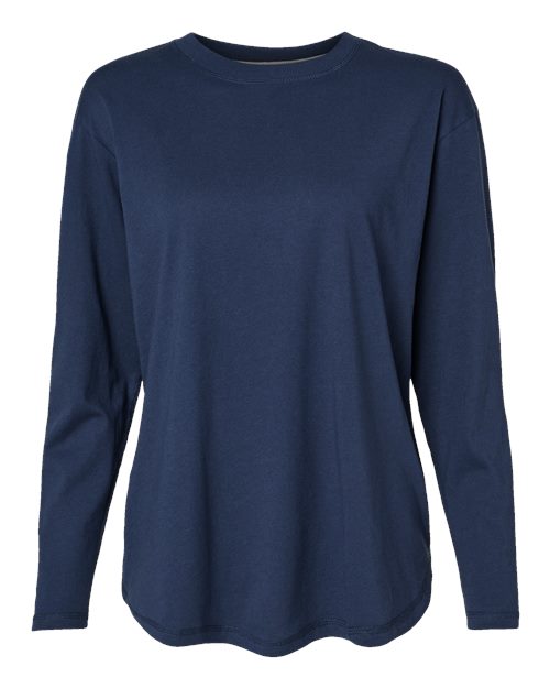 Lat 3508 Women's Fine Jersey Long Sleeve Tee
