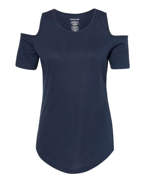 Boxercraft T32 Women's Cold Shoulder T-Shirt