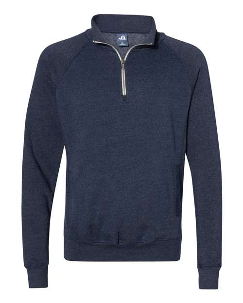 J. America 8869 Triblend Quarter-Zip Sweatshirt
