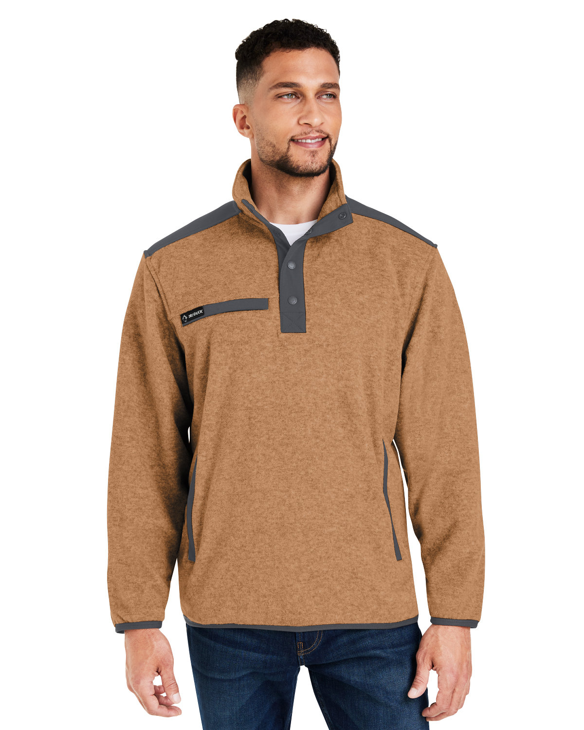 Dri Duck 7353 Men's Ranger Melange Heather Fleece