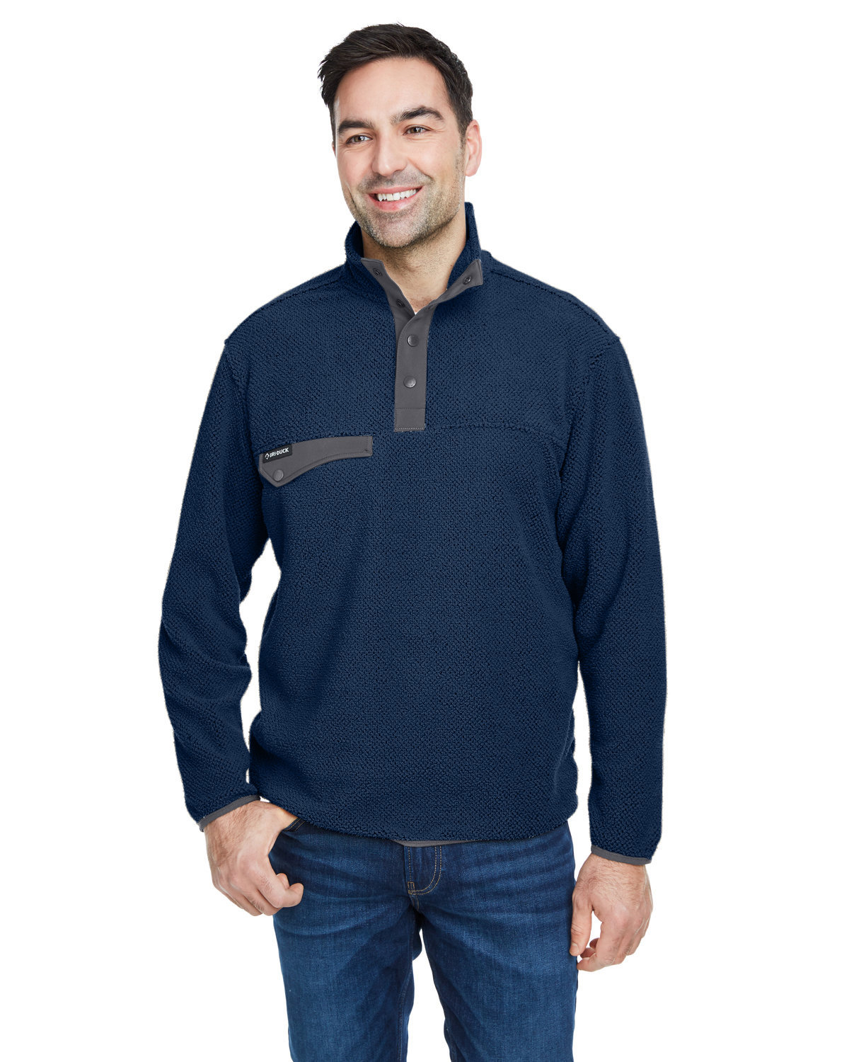 Dri Duck 7355 Men's Brooks Sherpa Fleece Pullover