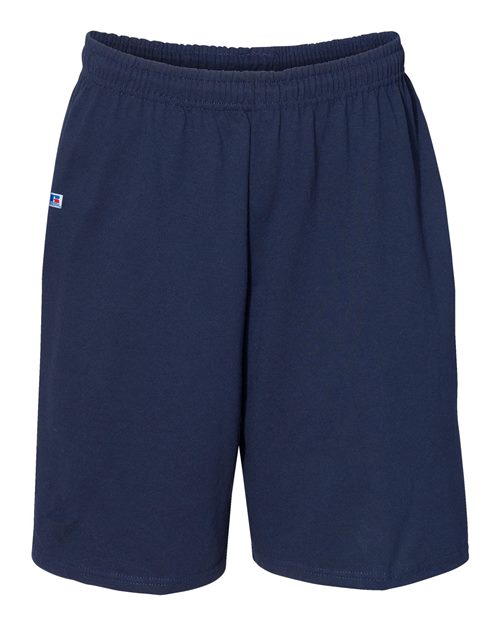 Russell Athletic 25843M Cotton Classic Jersey Shorts with Pockets