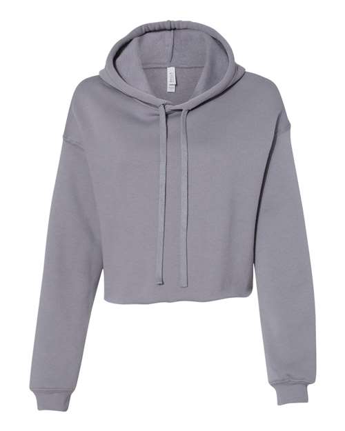Bella + Canvas 7502 Women's Crop Fleece Hoodie