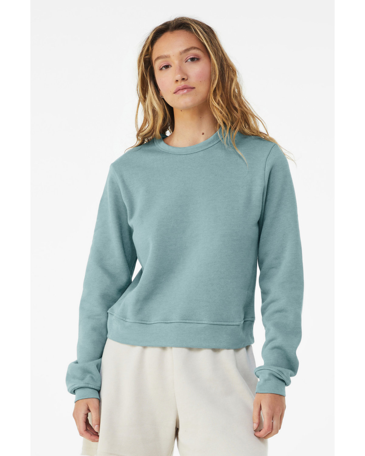 Bella + Canvas 7511 Women's Classic Pullover Crewneck