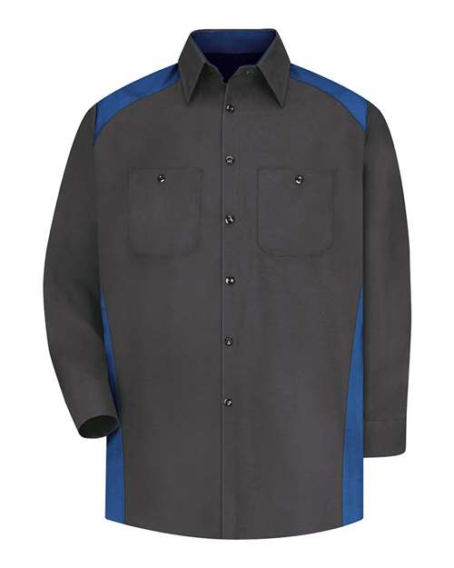 Red Kap SP18L Long Sleeve Motorsports Shirt - Sizes