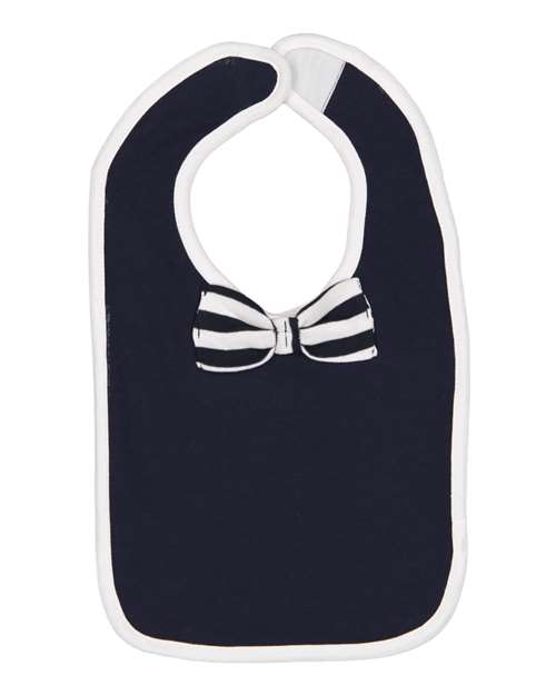 Rabbit Skins 1002 Infant Baby Rib Bow Tie Bib