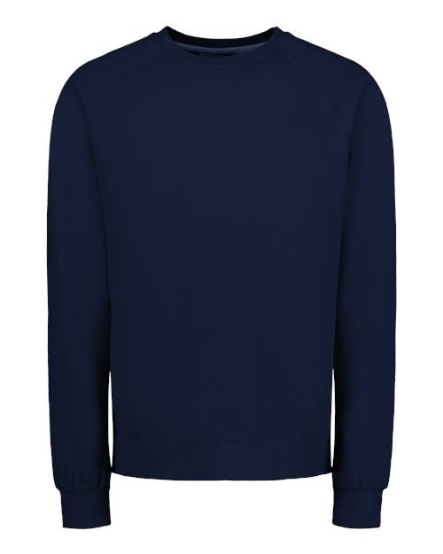 Mv Sport 17116 Vintage Fleece Raglan Crewneck Sweatshirt