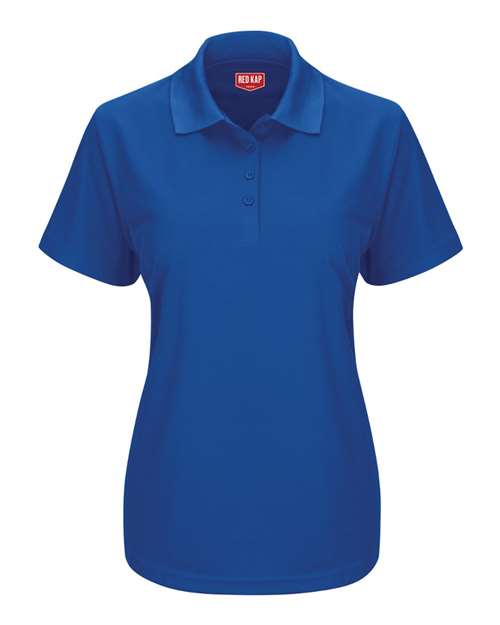 Red Kap SK97 Women's Short Sleeve Performance Knit Pocketless Core Polo