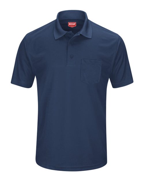 Red Kap SK98 Short Sleeve Performance Knit Pocket Polo