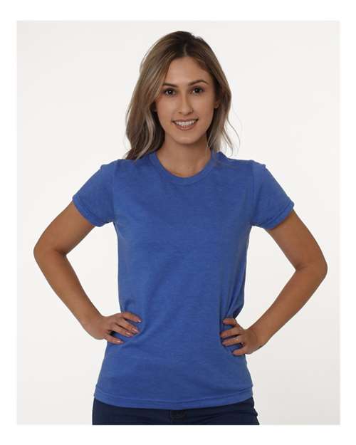 Bayside 5810 Women's USA-Made Triblend T-Shirt