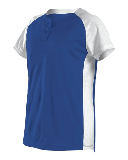 Alleson Athletic 522PDW Women's Two Button Fastpitch Jersey