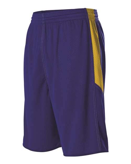 Alleson Athletic 589PSPY Youth Single Ply Reversible Shorts