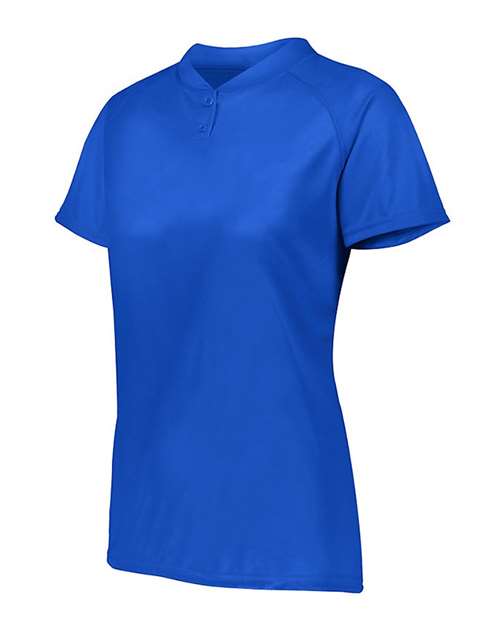 Augusta Sportswear 1567 Women's Attain Two-Button Jersey