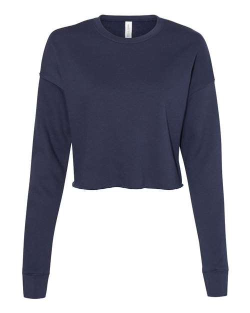 Bella + Canvas 7503 Women's Crop Crew Fleece