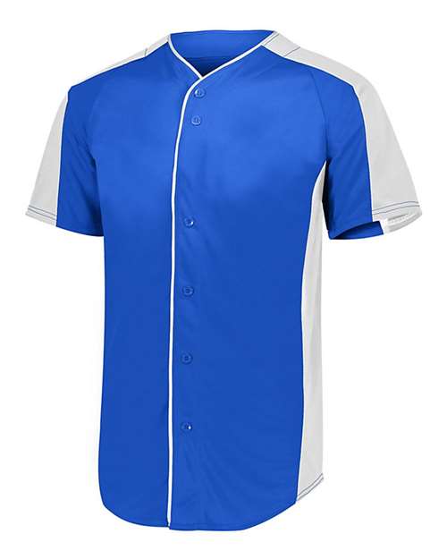Augusta Sportswear 1655 Full Button Baseball Jersey