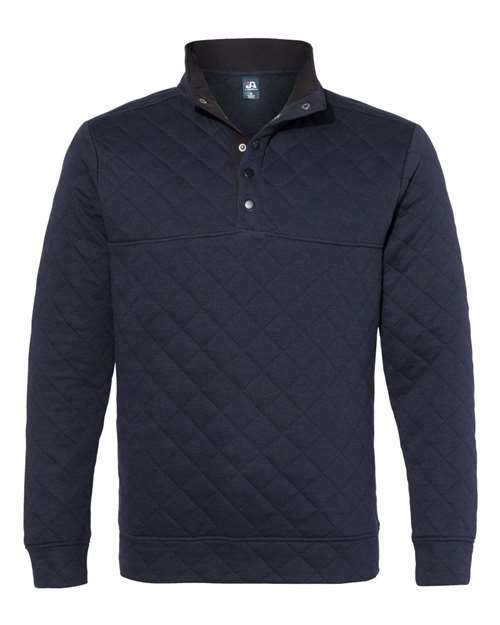 J. America 8890 Quilted Snap Pullover