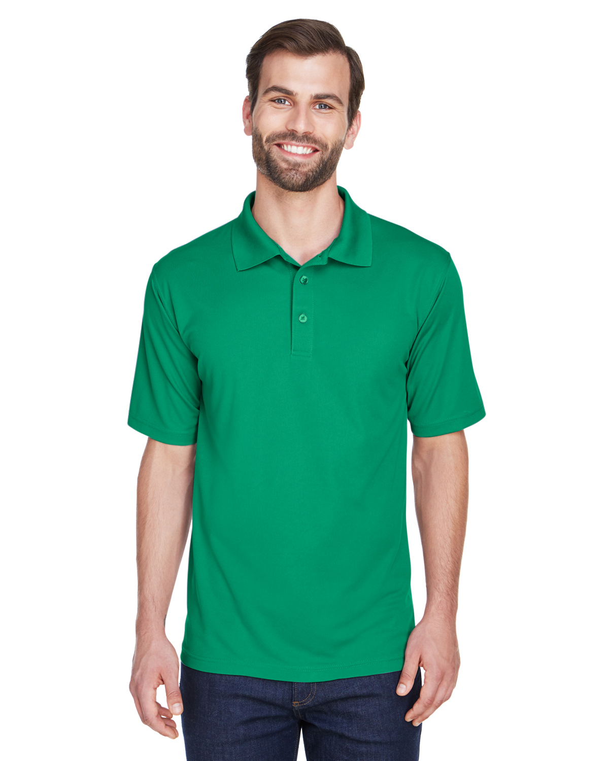 UltraClub 8210 Men's Cool Dry MeshPiqu Polo