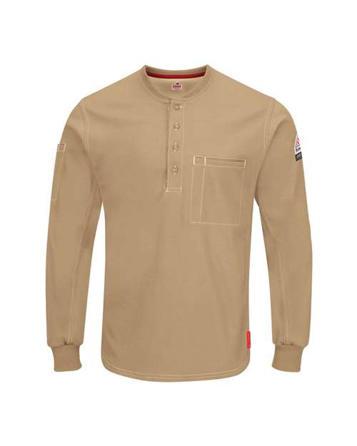 Bulwark QT40 iQ Series Plus Long Sleeve Henley