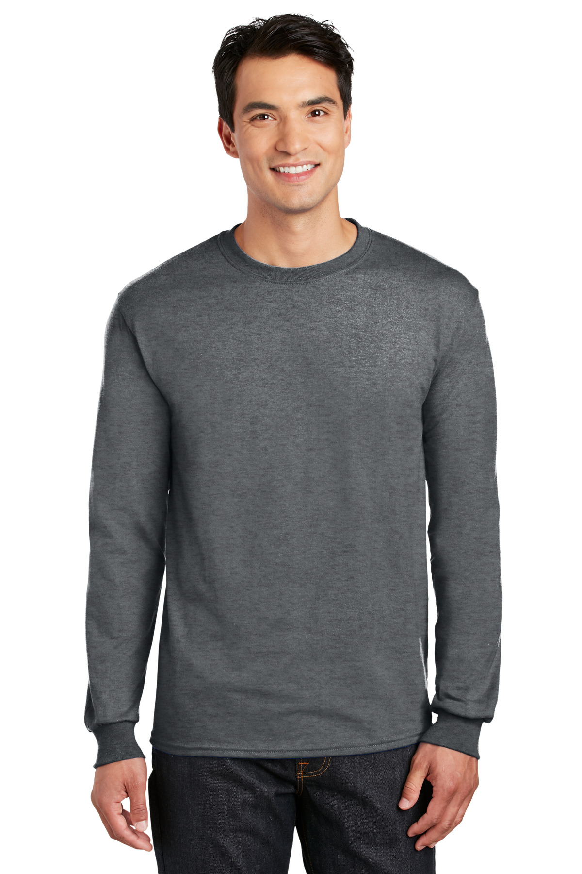 Gildan 8400 DryBlend 50 Cotton/50 Poly Long Sleeve T-Shirt
