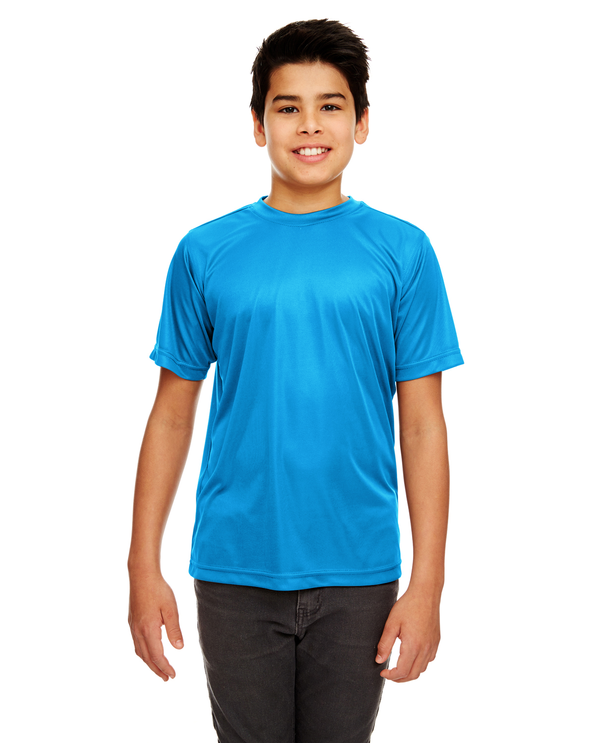UltraClub 8420Y Youth Cool Dry Sport Performance InterlockT-Shirt