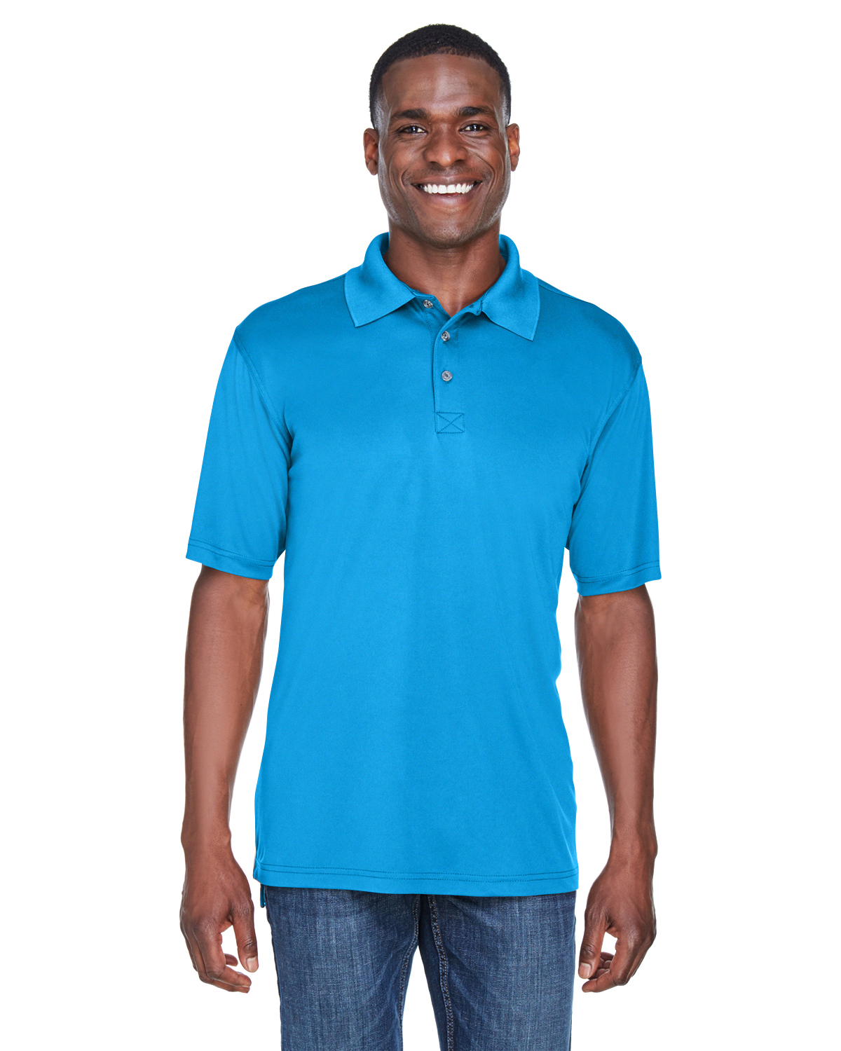 UltraClub 8425 Men's Cool Dry Sport PerformanceInterlock Polo