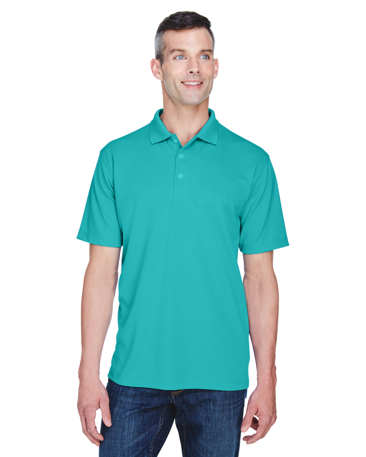 UltraClub 8445 Men's Cool Dry Stain-Release Performance Polo