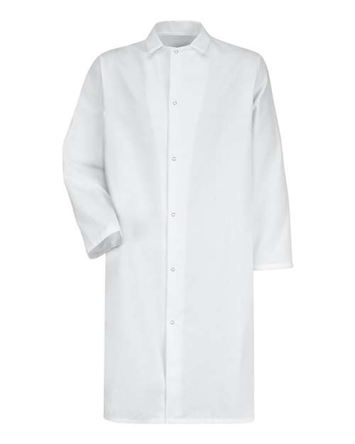 Red Kap 4006 Gripper - Front Butcher Frock No Pockets