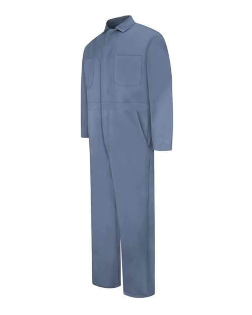 Red Kap CC14L Snap-Front Cotton Coveralls Long Sizes