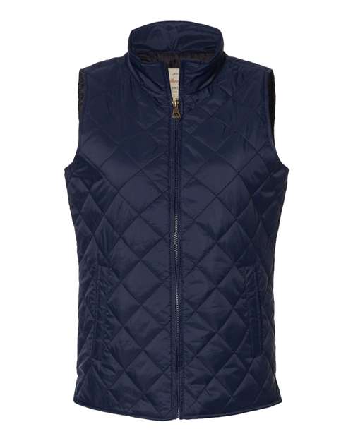 Weatherproof W207359 Women's Vintage Diamond Quilted Vest