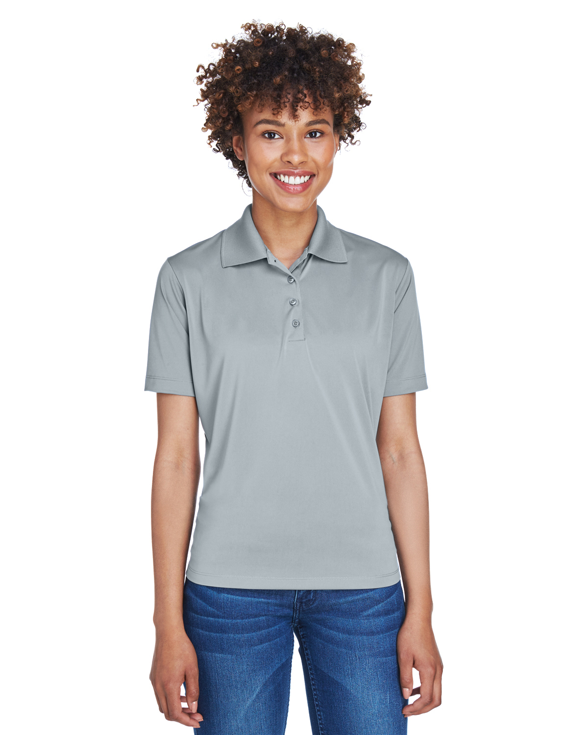 UltraClub 8610L Women's Cool Dry 8-Star Elite Performance Interlock Polo