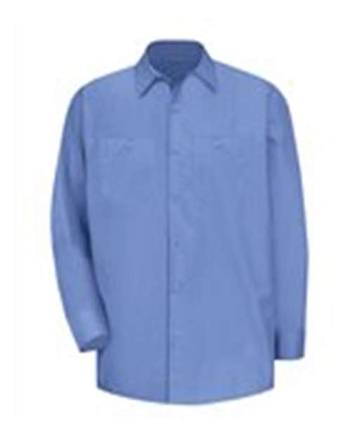 Red Kap SB12L Long Sleeve Broadcloth Sizes