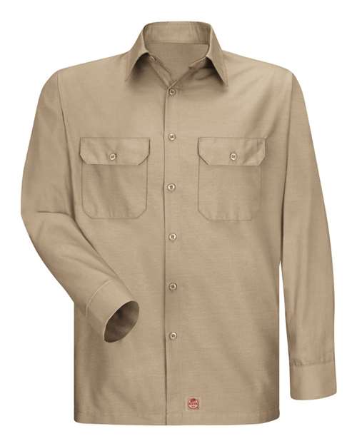 Red Kap SY50L Ripstop Long Sleeve Shirt - Sizes