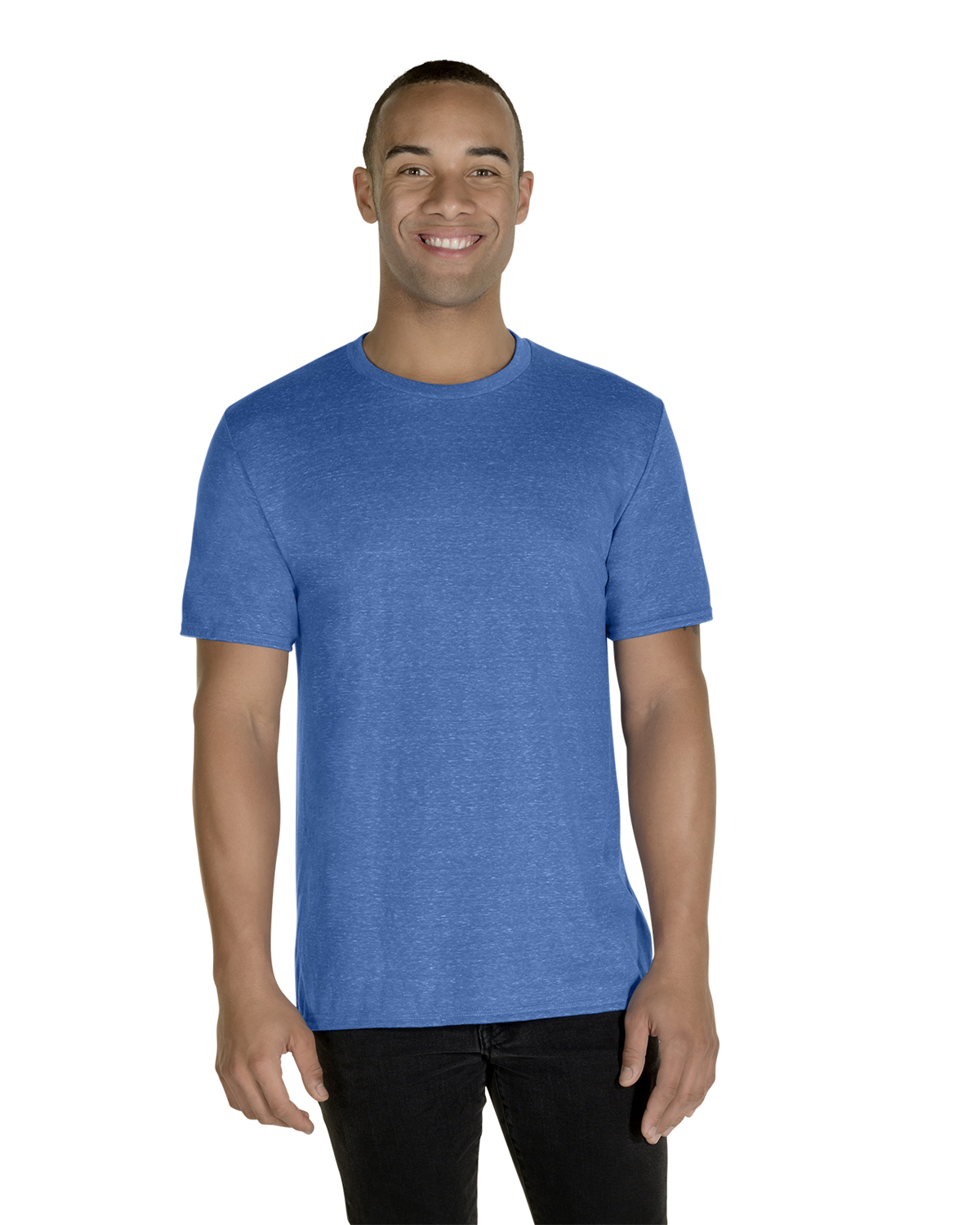 Jerzees 88MR Adult Snow Heather T-Shirt