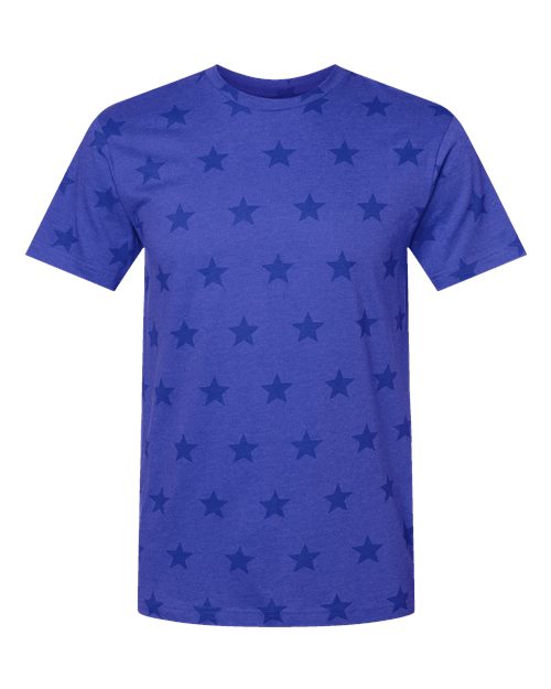 Code Five 3929 Star Print Tee